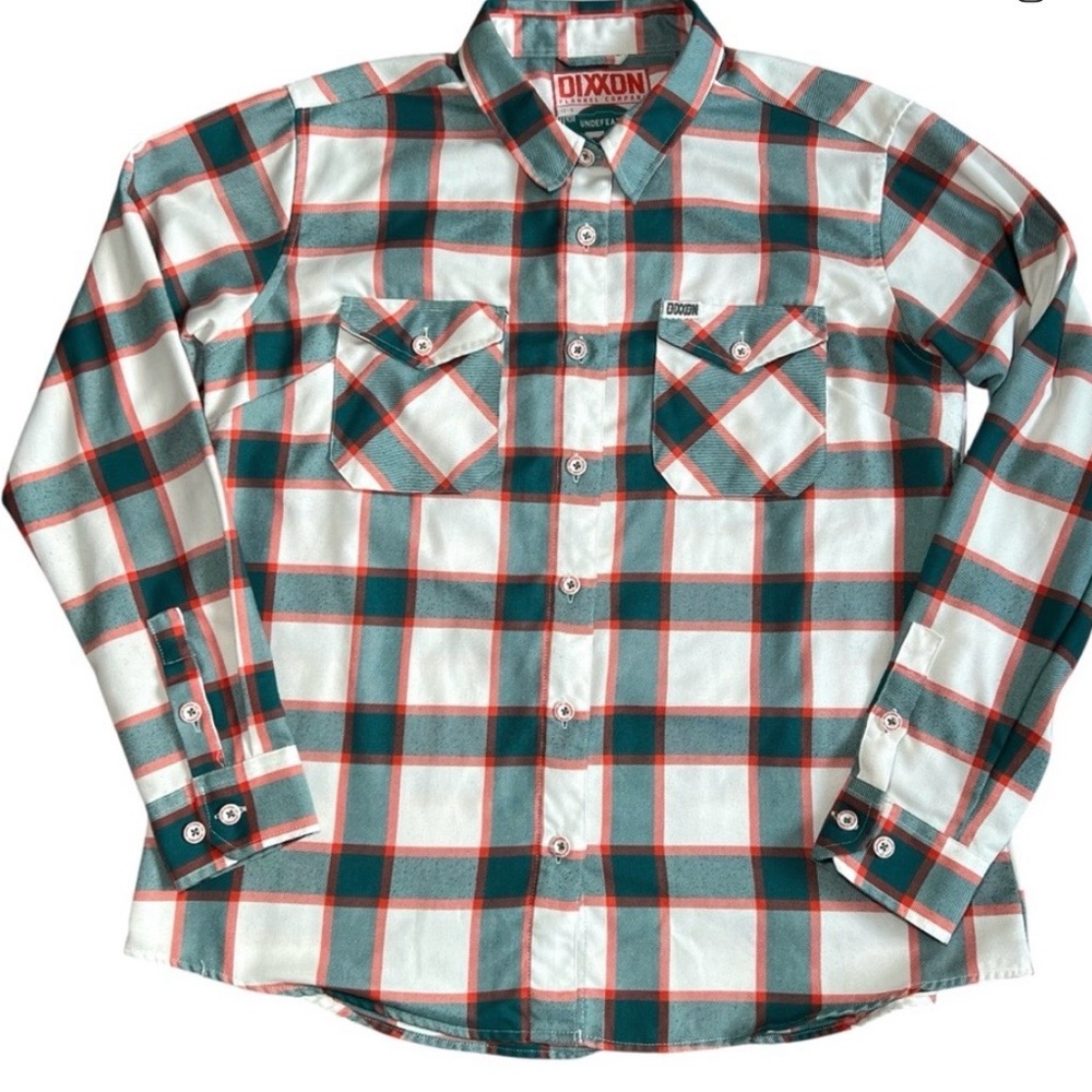 DIXXON Miami Dolphins 1972 Tribute Flannel - Woman’s XL